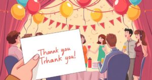 55 Heartfelt Thank You for Inviting Me to Your Party Message