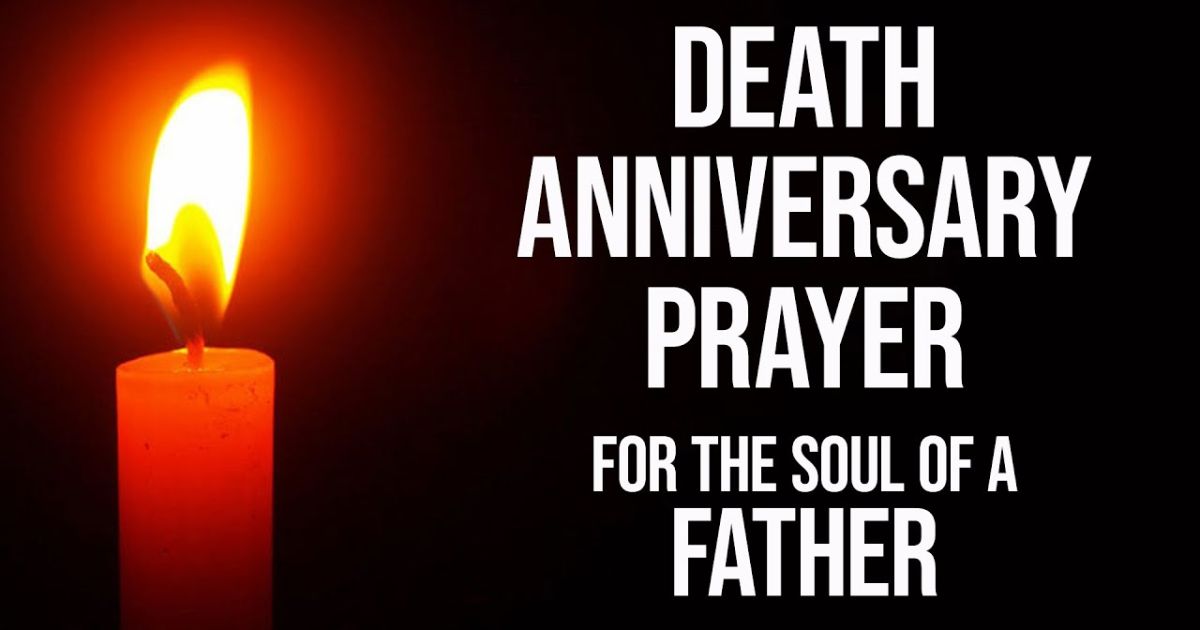 1st Death Anniversary Message
