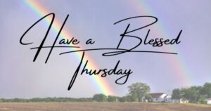 Thankful Thursday Blessings