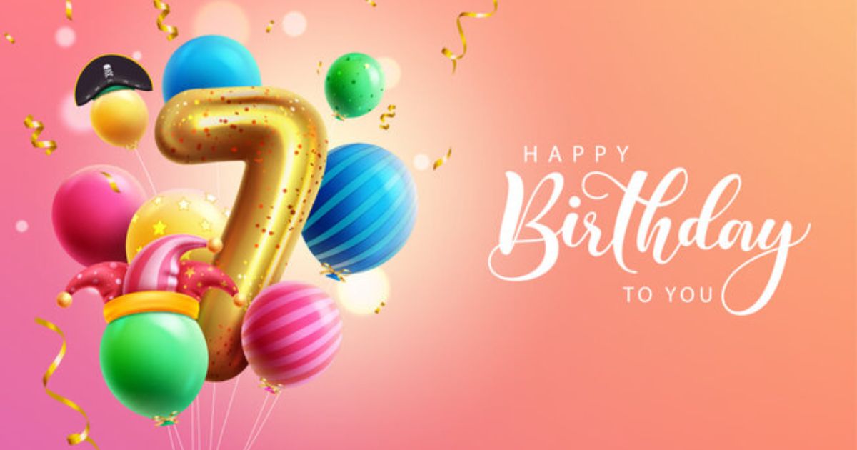 7th Happy Birthday Wishes