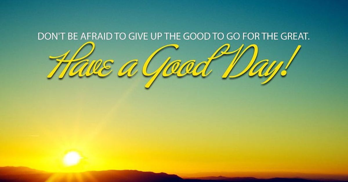 Good Day Messages for Him