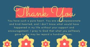 Heartfelt Appreciation Messages