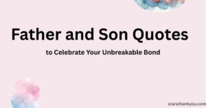 Father and Son Quotes
