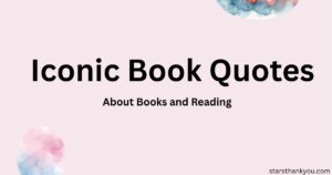 Iconic Book Quotes