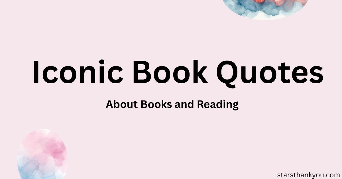 Iconic Book Quotes