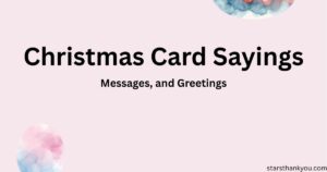 Christmas Card Sayings
