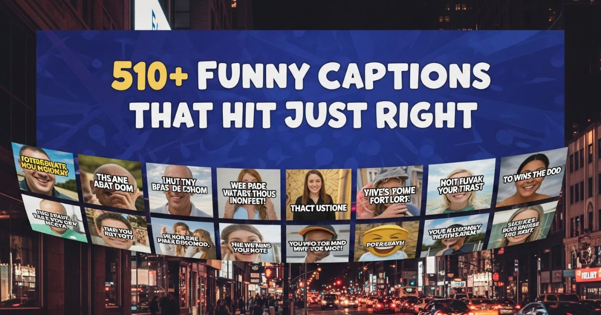 Funny Captions