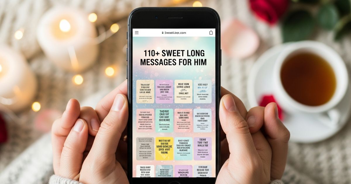 Long Love Messages for Him