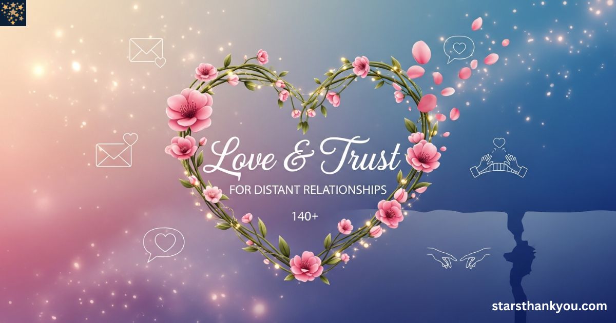 Love and Trust Messages for Distant Relationships