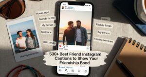 530+ Best Friend Instagram Captions to Show Your Friendship Bond